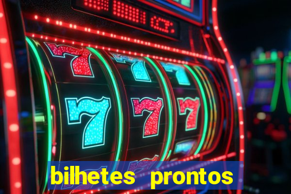 bilhetes prontos futebol hoje